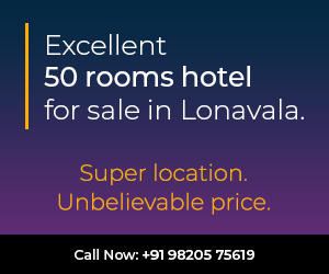 50 rooms hotel for sale in Lonavala