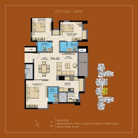 3 BHK Flat for Sale of Super Built-up 2310 Sq.ft in The Presidential Tower Yeshwanthpur Bangalore by Saiful 3 BHK Flat for Sale of Super Built-up 2310 Sq.ft in The Presidential Tower Yeshwanthpur Bangalore by Saiful