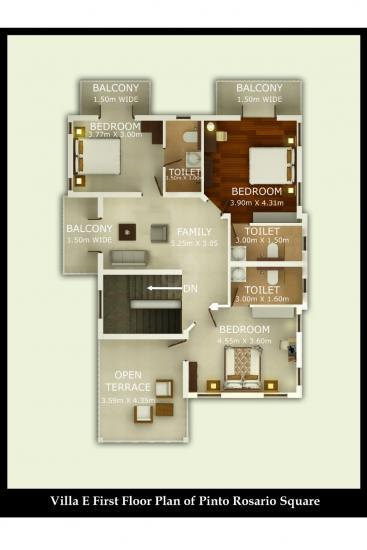 4 BHK Independent House / Villa / Bungalow for Sale of Super Built-up 246 Sq.Meter in Pinto Rosario Square Socorro North Goa by Allwyn Borde 4 BHK Independent House / Villa / Bungalow for Sale of Super Built-up 246 Sq.Meter in Pinto Rosario Square Socorro North Goa by Allwyn Borde