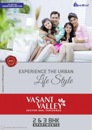 3 BHK Flat for Sale of Carpet 645 Sq.ft in HRH Vasant Valley Sector56A Faridabad by Pawan Kukreja 3 BHK Flat for Sale of Carpet 645 Sq.ft in HRH Vasant Valley Sector56A Faridabad by Pawan Kukreja