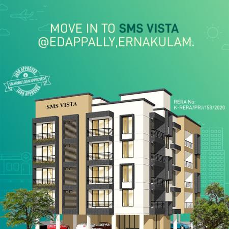 3 BHK Flat for Sale of Super Built-up 1234 Sq.ft in SMS Vista Edapally Ernakulam by SMS Builders 3 BHK Flat for Sale of Super Built-up 1234 Sq.ft in SMS Vista Edapally Ernakulam by SMS Builders