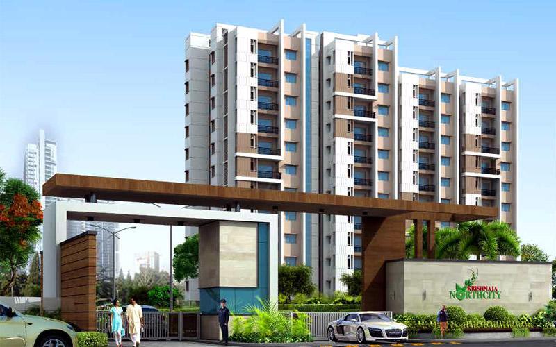 2 BHK Flat for Sale of Carpet 593 Sq.ft in Krishnaja Northcity Devanahalli Bangalore by Jheet Sangram
