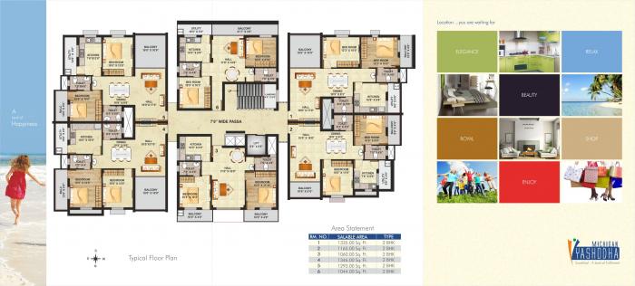 2 BHK Flat for Sale of Built-up 1335 Sq.ft in Michigan Yashodha Surathkal Mangalore by Michigan Commerce Pvt Ltd 2 BHK Flat for Sale of Built-up 1335 Sq.ft in Michigan Yashodha Surathkal Mangalore by Michigan Commerce Pvt Ltd