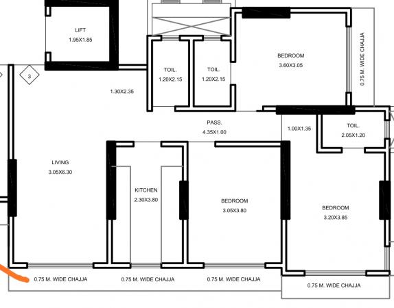 3 BHK Flat for Sale of Carpet 864 Sq.ft in Atul Ratna Mohan Triveni CHS Borivali East Mumbai by Ratan Ashok Shukla 3 BHK Flat for Sale of Carpet 864 Sq.ft in Atul Ratna Mohan Triveni CHS Borivali East Mumbai by Ratan Ashok Shukla