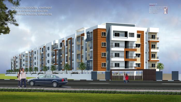 2 BHK Flat for Sale of Built-up 1200 Sq.ft in Sri Nandana Royal Electronic City Bangalore by Lavish Spaces Private Limited 2 BHK Flat for Sale of Built-up 1200 Sq.ft in Sri Nandana Royal Electronic City Bangalore by Lavish Spaces Private Limited