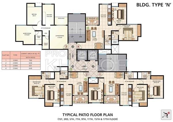 Puranik City Kasarvadavli Thane +91 9819558161 floor plan